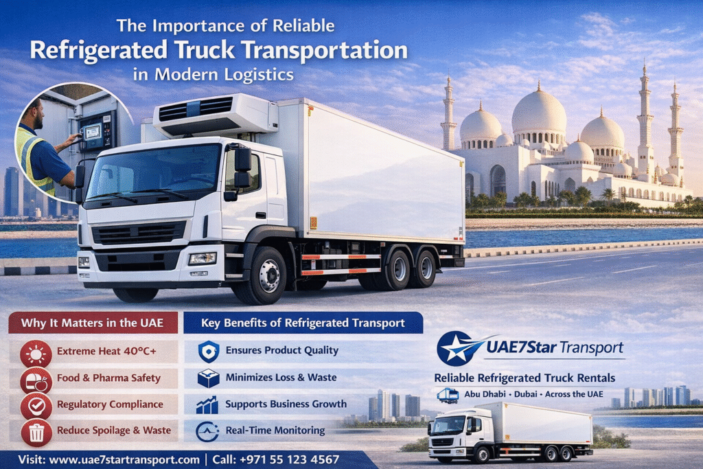 Reliable Refrigerated Truck Transportation