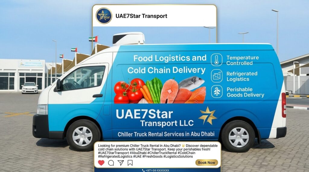 Why Chiller Van Rental Is Essential for Food Delivery in UAE