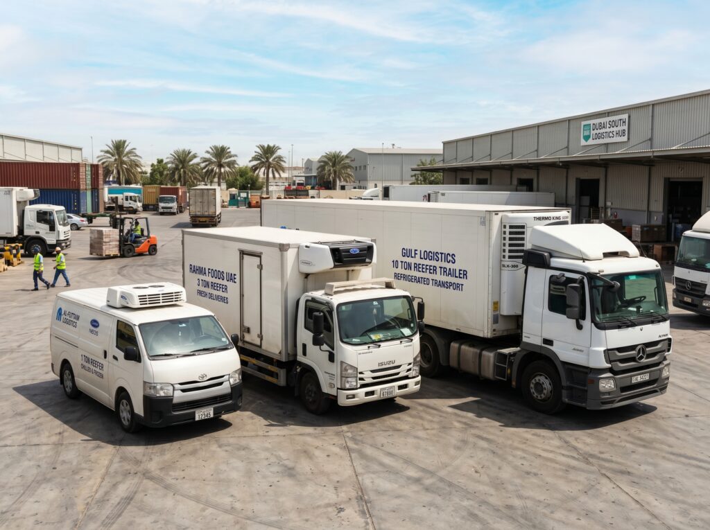 refrigerated truck rental transport services near me