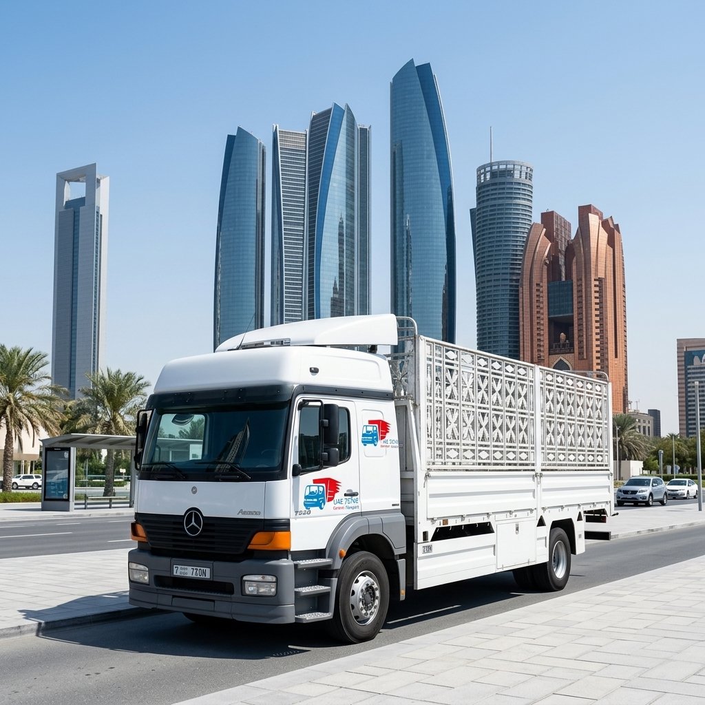Open Pickup Truck 7 Ton Rental in UAE (2)