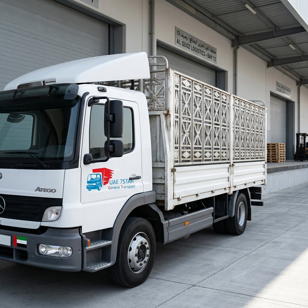 Open Pickup Truck 7 Ton Rental in UAE (4)