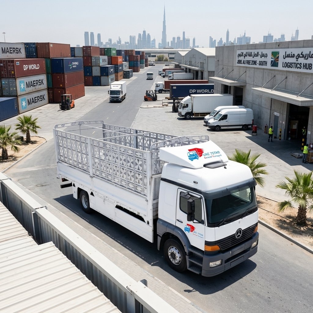 Open Pickup Truck 7 Ton Rental in UAE (6)