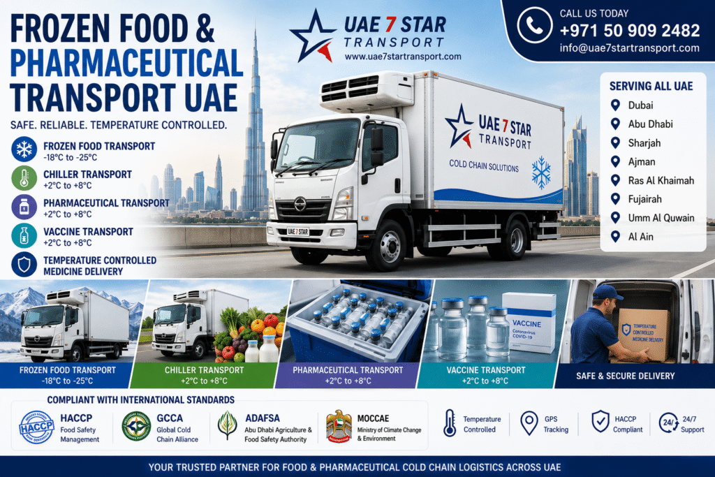 Refrigerated Truck Rental UAE: Complete Guide to Chiller & Freezer Truck Hire