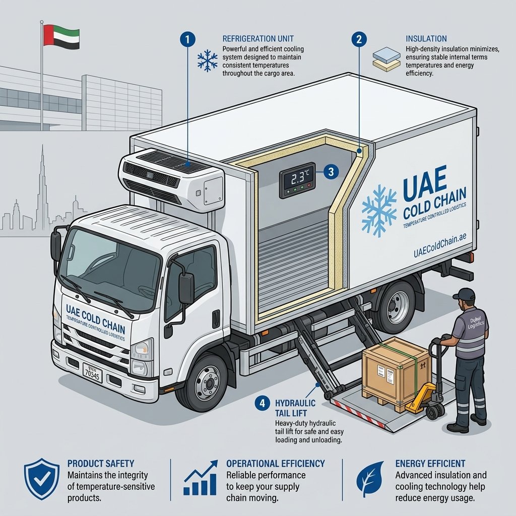 Refrigerated Truck Rental Abu Dhabi & Chiller Van Rental UAE (3)